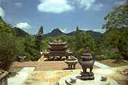 Tempel-Anlage in Asien