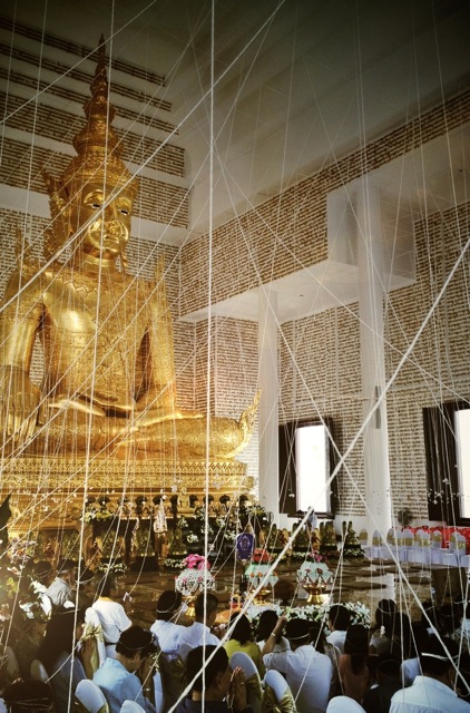 Tot Katin Celebration at Wat Prayong Temple Nong Chock Bangkok